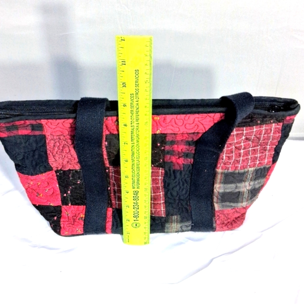 Donna Sharp Medina Patchwork Boho/Hobo Quilted Sh… - image 6